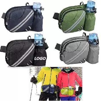 Sports Hiking Pet Training Reflective Waist Bag