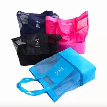 Portable Double Deck Cooler Bag